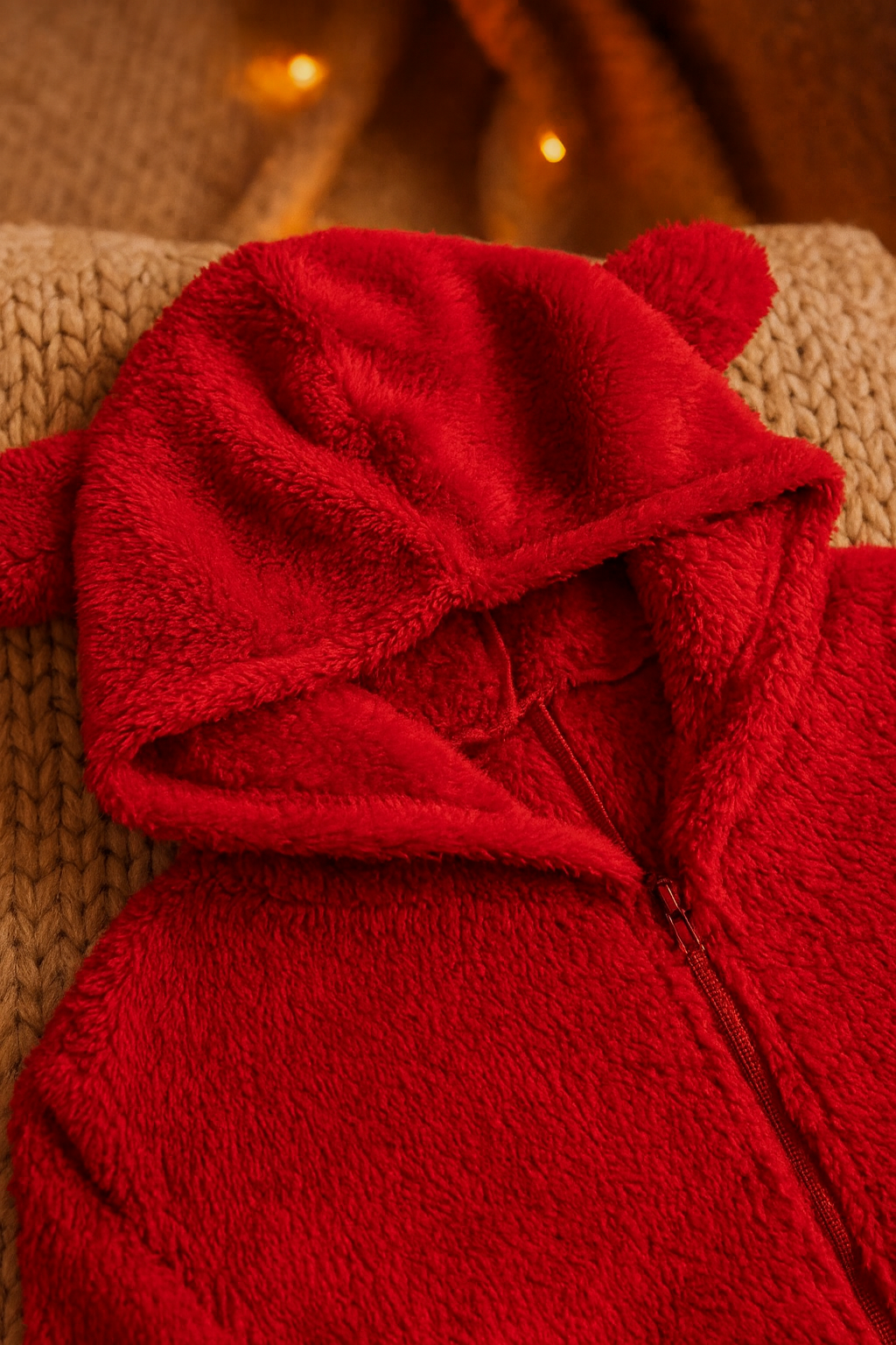 🧸 Ultra-Soft Cozy Onesie – Full Zip | Cozenova® 