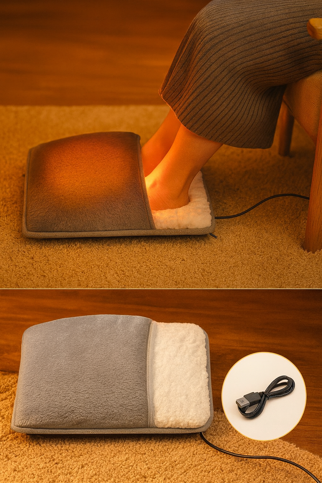 🔥Cozenova® – Heated Foot Warmer