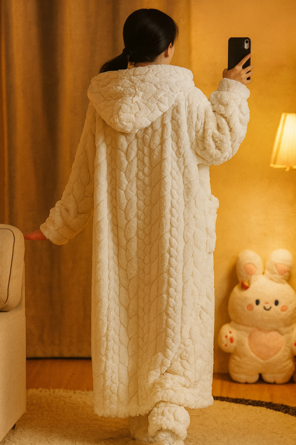 🧸 Cozenova® CozyCloud™ Ultra-Soft Lounge Dress