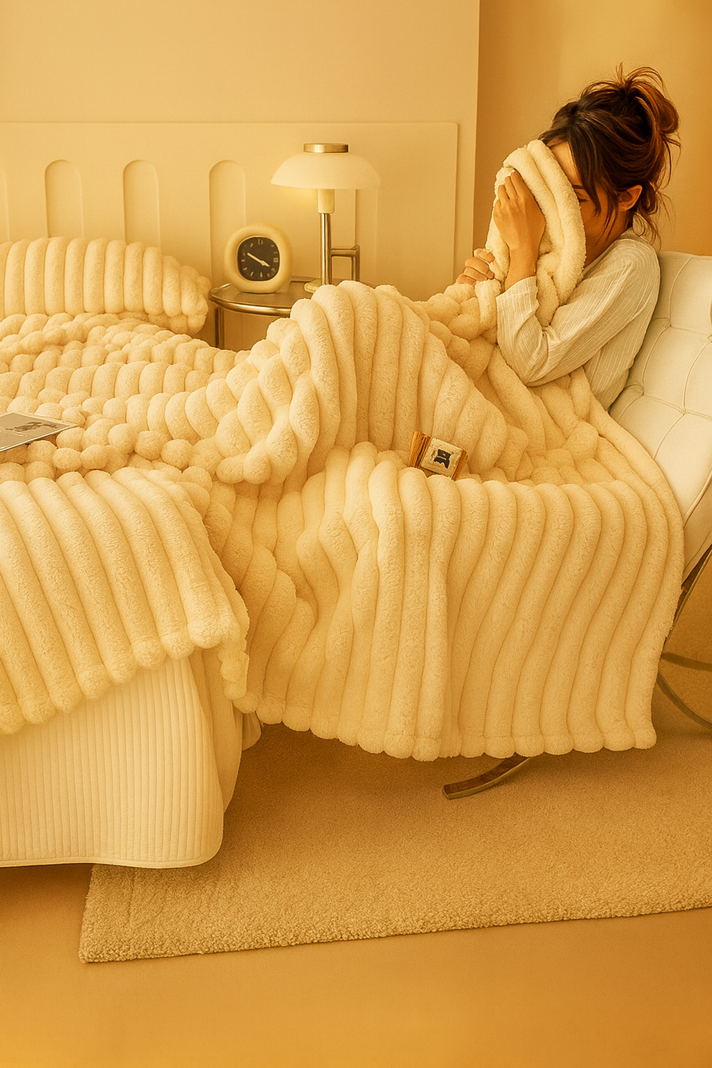 ✨ Cozenova® Plush Cloud Blanket – Ultra-Soft Winter Comfort