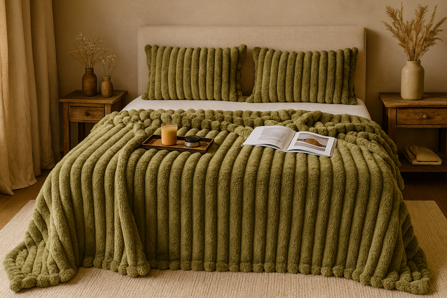 ✨ Cozenova® Plush Cloud Blanket – Ultra-Soft Winter Comfort